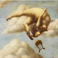 Ilya Zomb, Epitaph to Eruption, Oil on Canvas