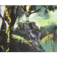 Bernd Koberling, Untitled 1979 (Abstract), Oil on Canvas
