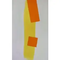 Cleve Gray, Morocco Series: Sun Zagora, 1970, Oil on Canvas