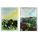 Malcolm. Two Morley, Devonshire Cows, Color Lithographs
