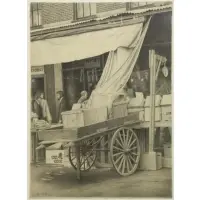 Gregory Dunham, Haymarket III, 1983, Graphite on Paper "Haymarket III" 1983