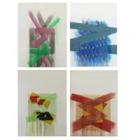 Richard. Four Smith, Untitled, Color Lithographs