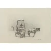 To Dick by Tully Filmus, Pencil Drawing, sold Sep 2018