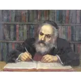 Tully Filmus, The Scribe II, Oil on Canvas
