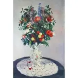 Gaston Seibre, Fleurs Vase Rococo