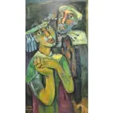 Pedro Banda, Romance, 1963, Oil on Canvas