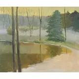 James Rayen, Skycroft: Against the Seasons, Oil on Canvas