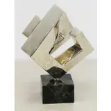 Lucile Driskell, Untitled (abstract), Polished Steel Sculpture