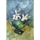 Joanne Cooper, Floral Still Life, Oil on Canvas