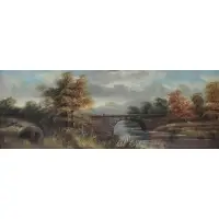 Country Landscape by William Widgery, Oil on Board, sold Aug 2018