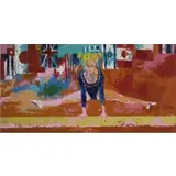 Olympic Gymnast by LeRoy Neiman, Serigraph, sold Aug 2018