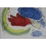 Fantasy Scene by Marc Chagall, Lithograph in Colors, sold Aug 2018