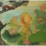 Helene Castori Joudre, The Nymph, Oil on Board