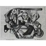 Ida Abelman, We Have a Claim!, 1938, Lithograph on Newsprint