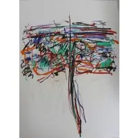 Joan Mitchell, Tree I, 1992, Lithograph in Colors