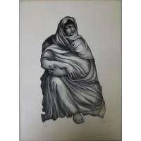 Héctor Xavier, Woman, Lithograph