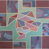 Florence Goodman, Abstract Composition, Acrylic on Canvas