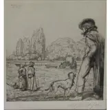 A Karlsruhe, Untitled, H. Etching