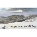Frank Gervasi, Winter in the Catskills, Oil on Canvas