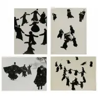 Mario Giacomelli, Io non ho mani che mi accarezzano il viso, Four (4) Gelatin Silver Prints