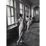 Cornell Capa, Visit to Soviet Union, Bolshoi Ballet / No. 3 Back view of ballerinas