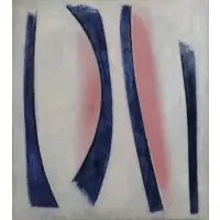 Jean Xceron, #495, 1963, Oil on Canvas