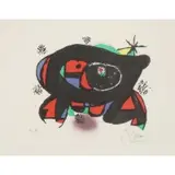 La Rana by Joan Miró, Color Lithograph, sold Jul 2018