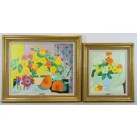 Frederick Jessup, Untitled, Two Oils on Canvas