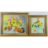 Frederick Jessup, Untitled, Two Oils on Canvas