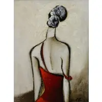 David Schluss, Marisa, Oil on Canvas