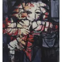 Leonard Besser, Figure, Oil on Canvas