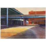 Matthew Forrest Daub, Coopertiva Metro, Watercolor