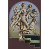 The Dance by Abraham Joel Tobias, Casein on Board "The Dance", sold Jun 2018