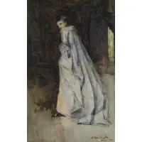 Arthur Melville, Arthur Melville / Paris 1881, Watercolor