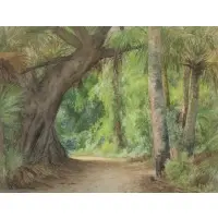 Laura Woodward, Florida Landscape, Watercolor
