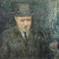 Ary Stillman, Portrait of a Man, Oil on Canvas