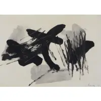 James Brooks, Untitled, 1958, Ink on Paper
