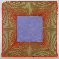 Richard Anuszkiewicz, Untitled, Acrylic on Handmade Paper
