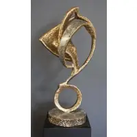 Colbert Collins (American, 1924-2013) by Colbert Collins, Abstract Brushed and Polished Steel Sculpture, sold Jun 2018