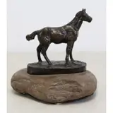 Mustang by Charles Marion Russell, Bronze, sold Jun 2018