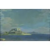 Frederick Freder, La Cote D'Azure, Oil on Canvas