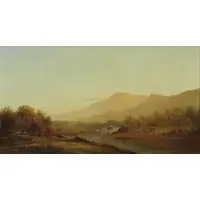 Charles Wilson Knapp, Bear Mountain, Oil on Canvas