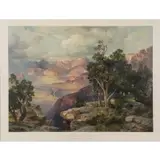 Thomas Moran, Grand Canyon of Arizona From Hermit Rim Road