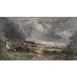 Charles-François Daubigny, Stormy Landscape