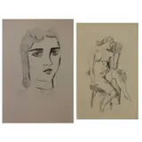 Walt. Two Kuhn, Vessel, 1923, Lithographs