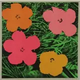 Flowers by Andy Warhol, 1964, Offset Color Lithograph "Flowers" 1964, sold May 2018