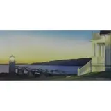 David Dewey, Marshall's Point at Sunset, 1993, Watercolor on Paper