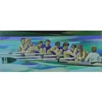 James K Schmidt, Winning Spirit I, Oil on Canvas