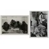 Sebastian. Two Salgado, At the morgue at the El Fau camp.., Photographs of the Ethiopian Famine 1984