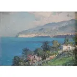 Mario Maresca, Sorrento, Oil on Board